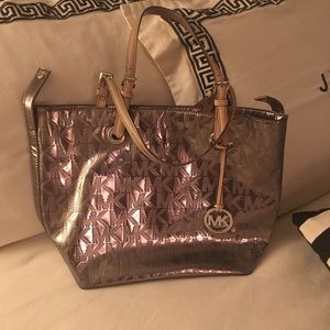 Michael Kors Silver Tote